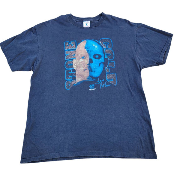 Vintage WWF Stone Cold Steve Austin Half Skull 3:16 Shirt - Picture 1 of 3